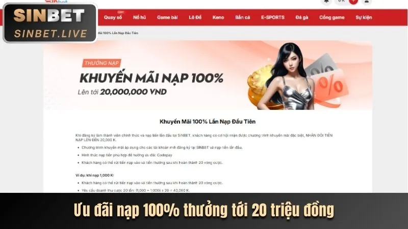 Tổng quan các loại hình khuyến mãi tại 99vim